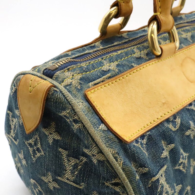 Louis Vuitton Monogram Denim Neo Speedy Handbag M95019 - Barde - Image 7