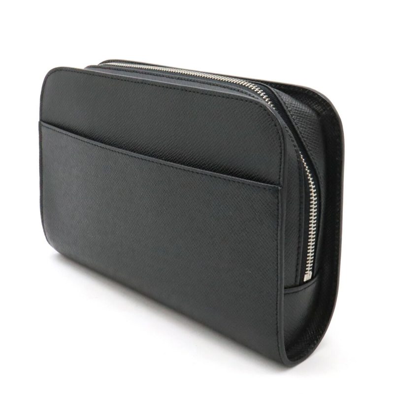 Louis Vuitton Taiga Baikal Clutch Bag M30182 - Barde - Image 2