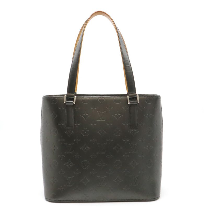 Louis Vuitton Monogram Stockton Tote Bag Black - Barde