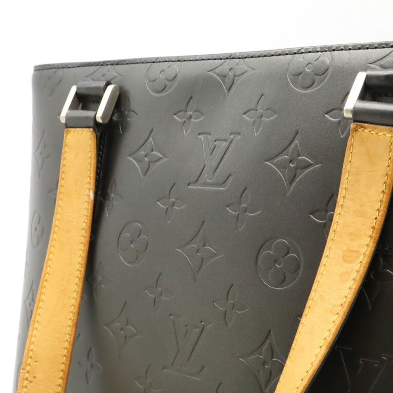 Louis Vuitton Monogram Stockton Tote Bag Black - Barde - Image 8