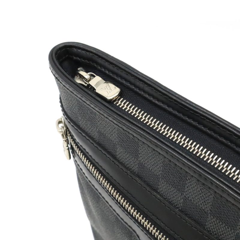 Louis Vuitton Damier Graphite Thomas Shoulder Bag N58028 - Barde - Image 6