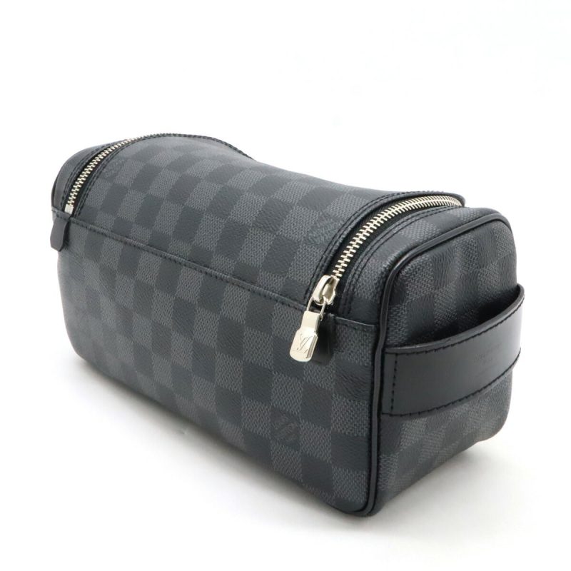 Louis Vuitton Damier Graphite Toiletry Pouch N47625 - Barde - Image 2