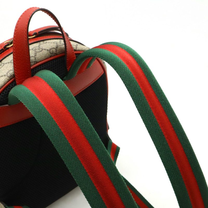 Gucci GG Supreme Bosco Dog Backpack PVC Leather - Barde - Image 6