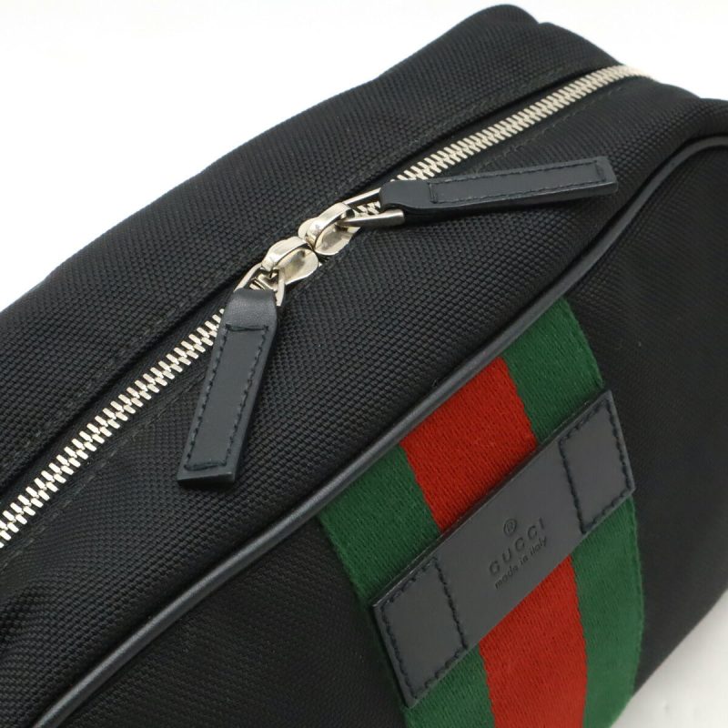 Gucci Nylon Canvas Parana Webbing Clutch - Barde - Image 6