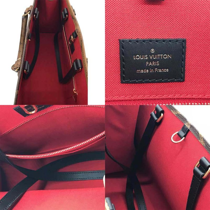 Louis Vuitton OnTheGo MM Monogram Reverse Tote Bag - Barde - Image 5