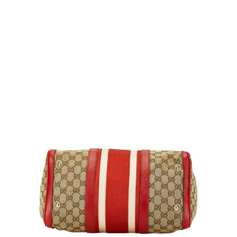 Gucci   Color Canvas Leather Boston Bag Shoulder Bag (Pre-Owned) - Barde - Image 3