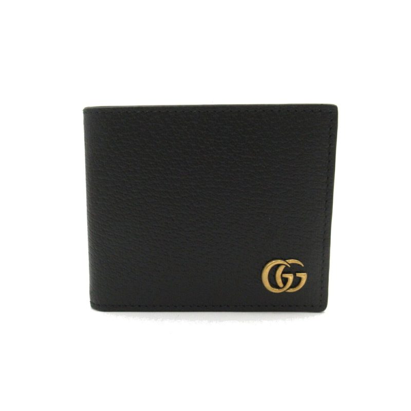 Gucci  Leather Bill Wallet (Bi-Fold) (Pre-Owned) - Barde