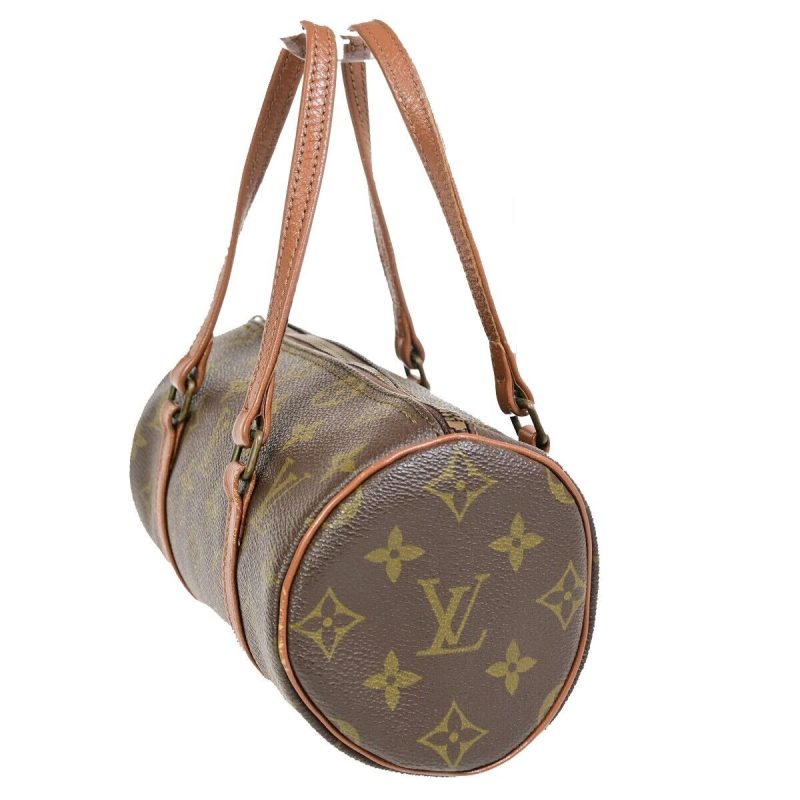 Louis Vuitton Papillon  Canvas Handbag - Barde - Image 3
