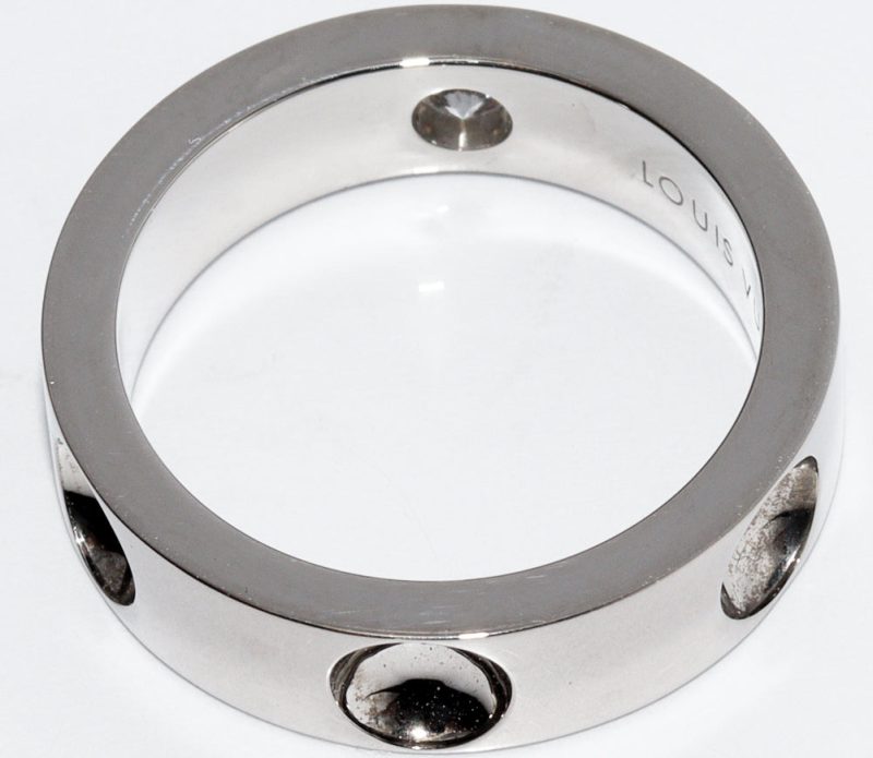 Louis Vuitton K18WG Diamond Ring Q9A03J - Barde - Image 3