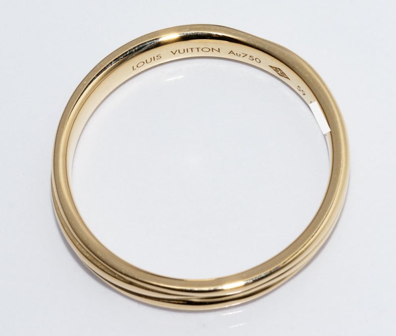 Louis Vuitton K18YG Alliance Epi Ring Q9F75M - Barde - Image 4
