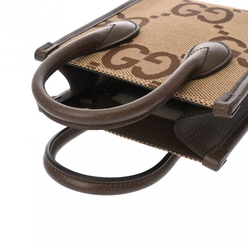 Gucci Gg Canvas   Gg Canvas Leather Handbag Tote Bag (Pre-Owned) - Barde - Image 4