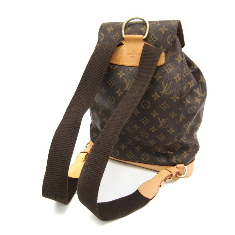 Louis Vuitton Montsouris  Canvas Backpack Bag - Barde - Image 2