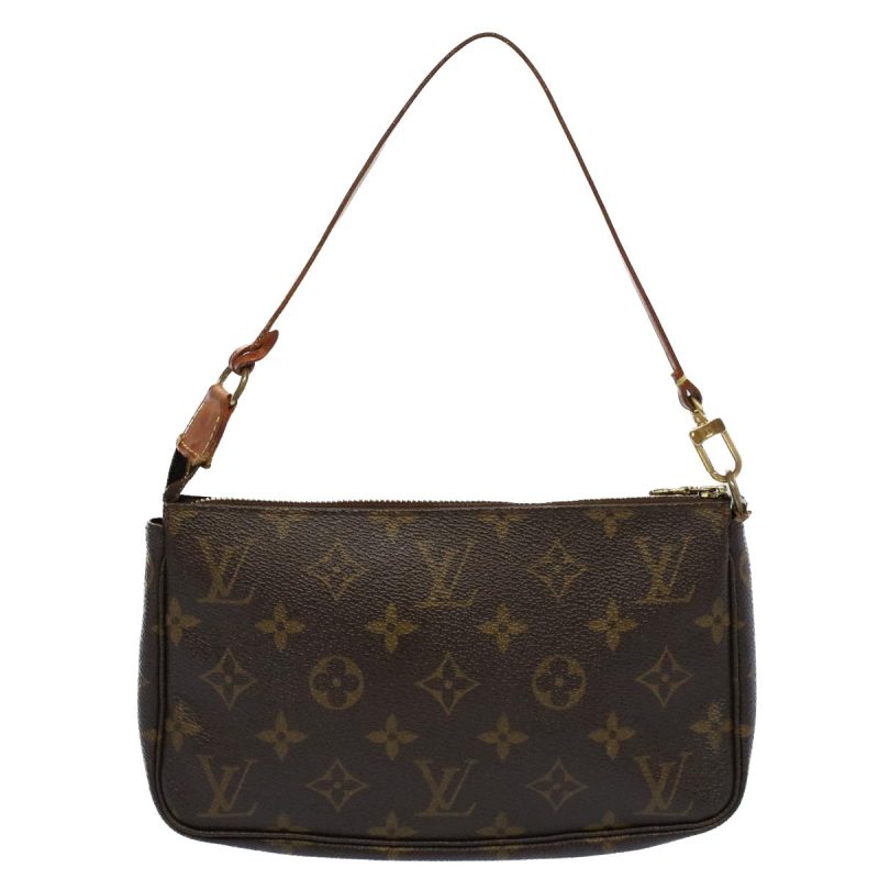 Louis Vuitton Pochette Accessoire  Canvas Clutch Bag - Barde