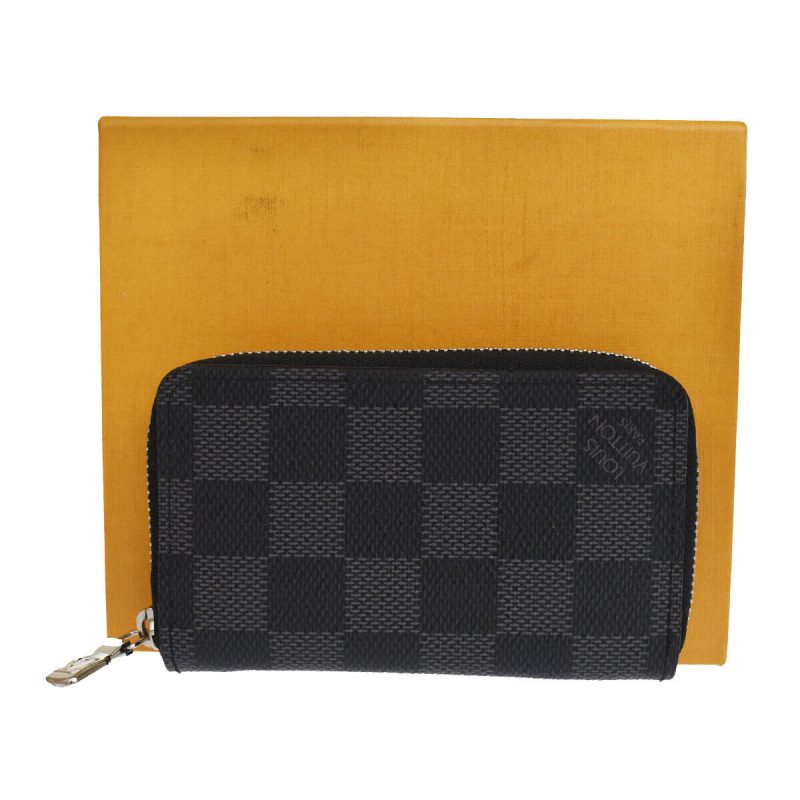 Louis Vuitton Porte Monnaie Zippy  Canvas Wallet - Barde