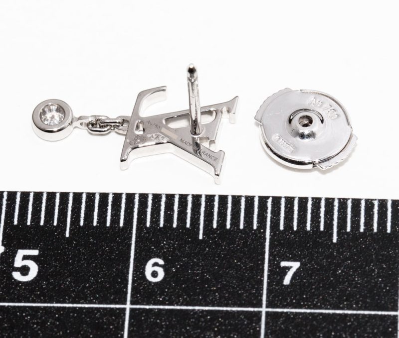 Louis Vuitton K18WG Diamond Idylle Blossom Earring - Barde - Image 3