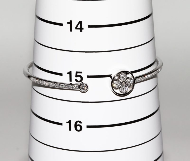 Louis Vuitton K18WG Diamond Bracelet Q95694 - Barde - Image 2