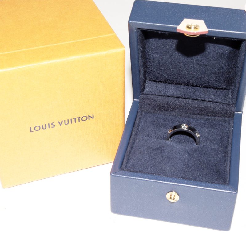 Louis Vuitton K18WG Diamond Ring Q9A03E - Barde - Image 3