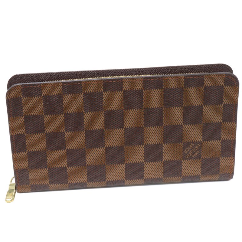 Louis Vuitton Damier Round Zipper Long Wallet N61728 - Barde