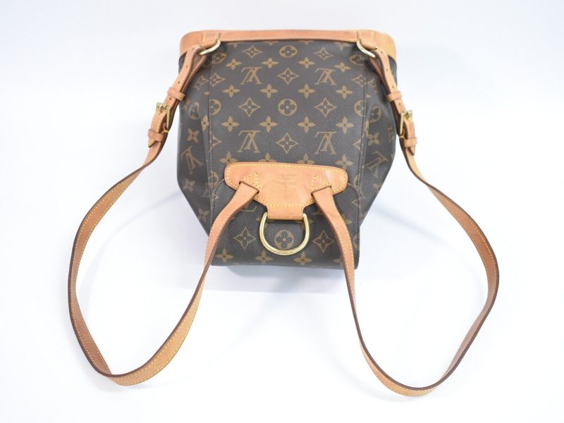 Louis Vuitton Montsouris Mm  Canvas Backpack Bag - Barde - Image 4