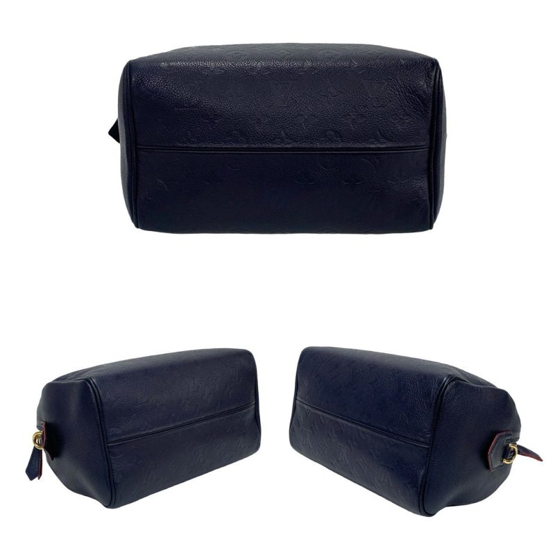Louis Vuitton Leather Speedy Bandouliere Handbag - Barde - Image 7