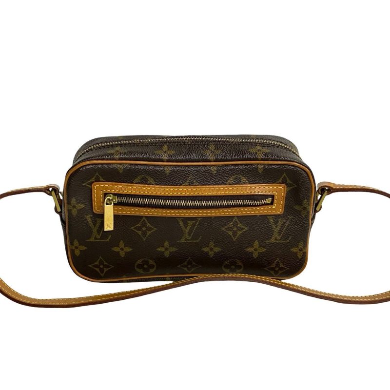 Louis Vuitton Monogram Leather Pochette Shoulder Bag - Barde - Image 2