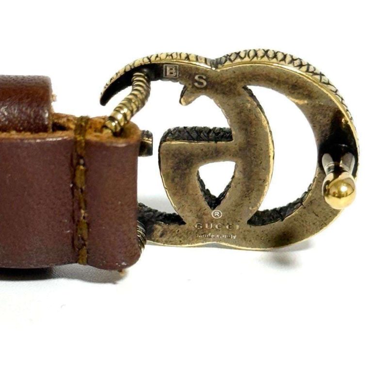 Gucci Leather Metal Charm Bracelet (Pre-Owned) - Barde - Image 6