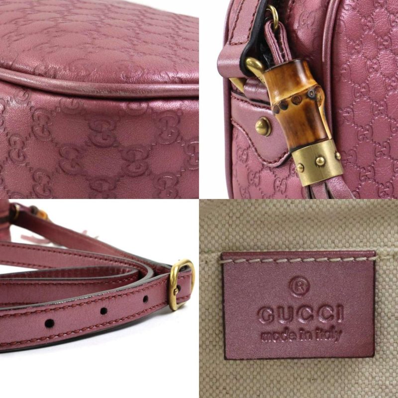 Gucci  Leather Shoulder Bag (Pre-Owned) - Barde - Image 4