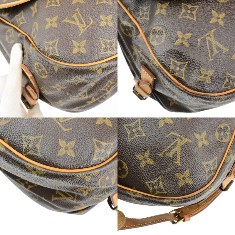 Louis Vuitton Saumur 35  Canvas Shoulder Bag - Barde - Image 6