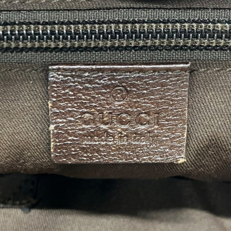 Gucci  Gg Canvas Leather Shoulder Bag (Pre-Owned) - Barde - Image 5