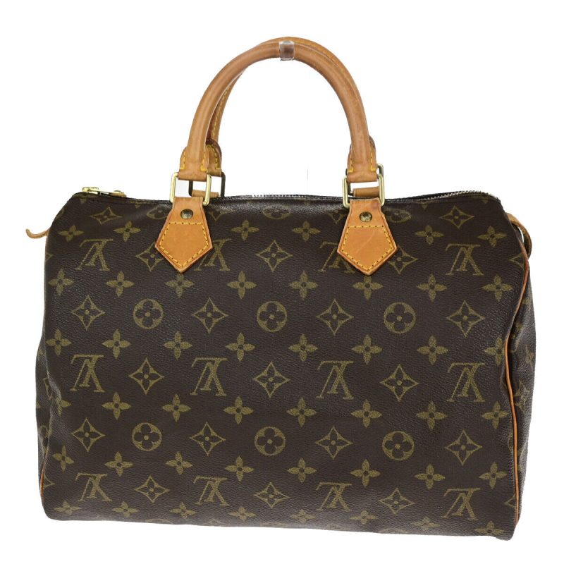 Louis Vuitton Speedy 30  Canvas Handbag - Barde