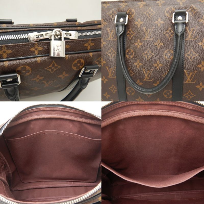 Louis Vuitton Monogram Macassar Business Bag M52005 - Barde - Image 9