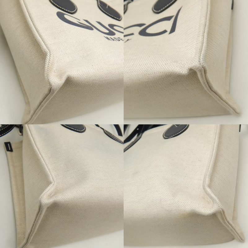 Gucci Lido Mini Tote Canvas Bag - Barde - Image 7