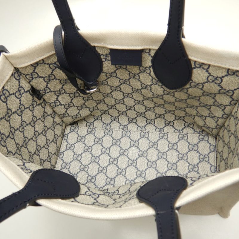 Gucci Lido Mini Tote Canvas Bag - Barde - Image 8