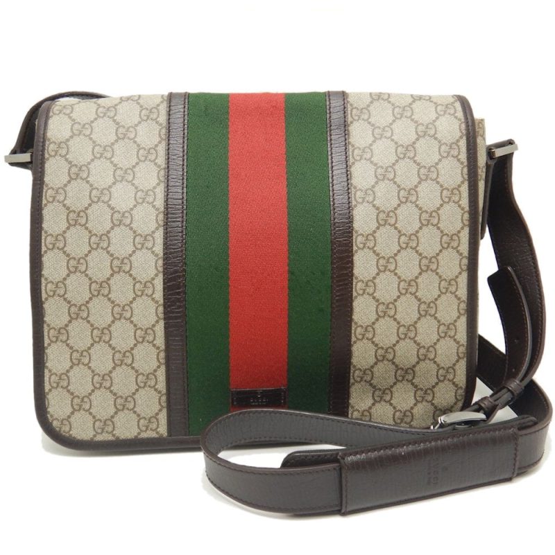 Gucci GG Supreme Canvas Shoulder Bag - Barde