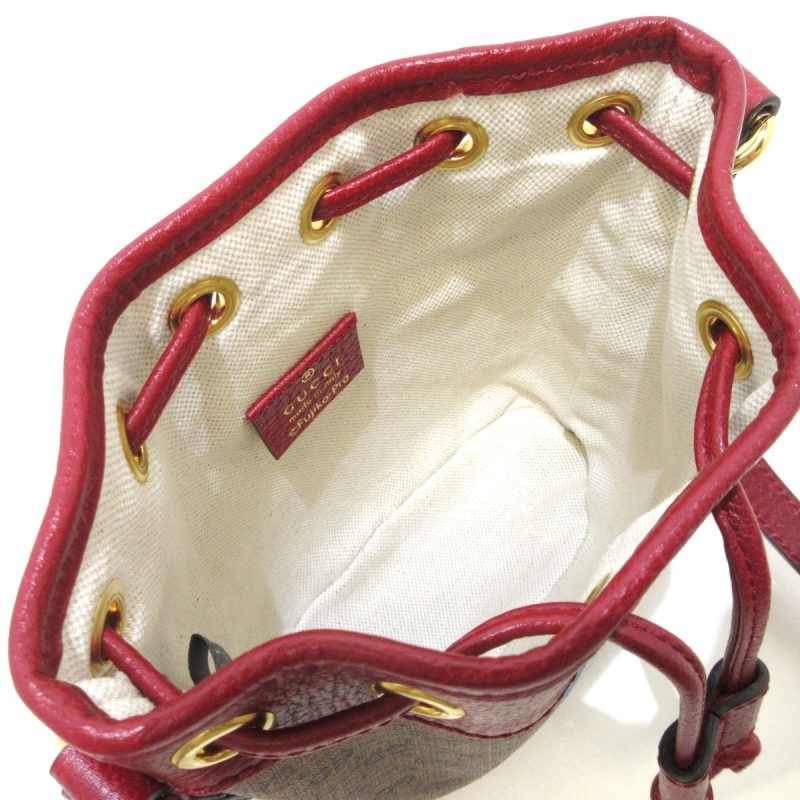 Gucci Mini Bucket Bag  Canvas Shoulder Bag () - Barde - Image 5