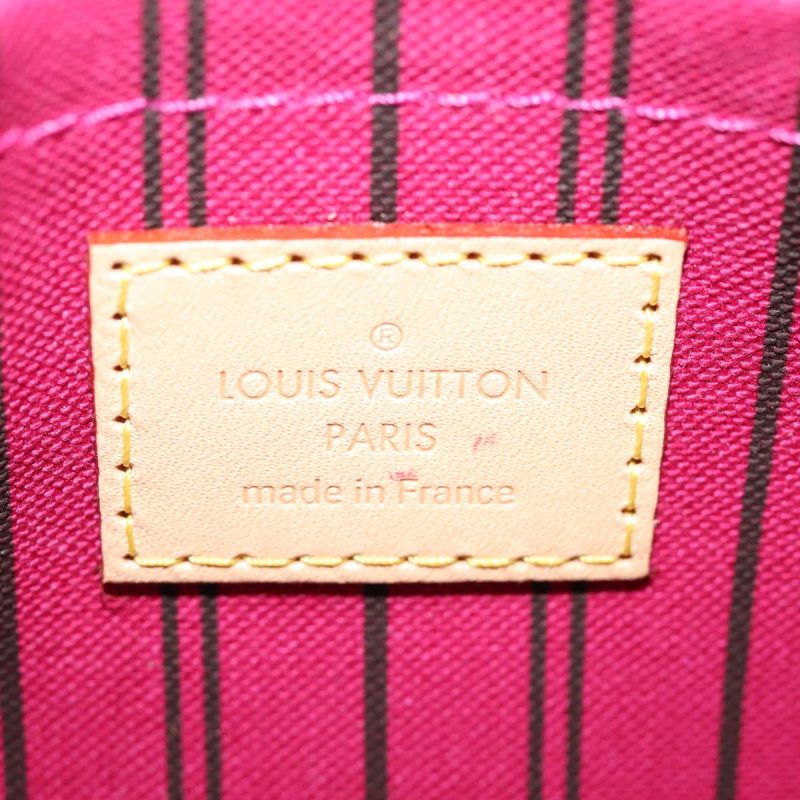 Louis Vuitton Neverfull Pouch  Canvas Clutch Bag - Barde - Image 6