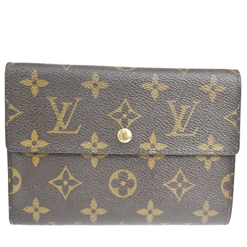 Louis Vuitton Porte Tresor Etui Papier  Canvas Wallet - Barde
