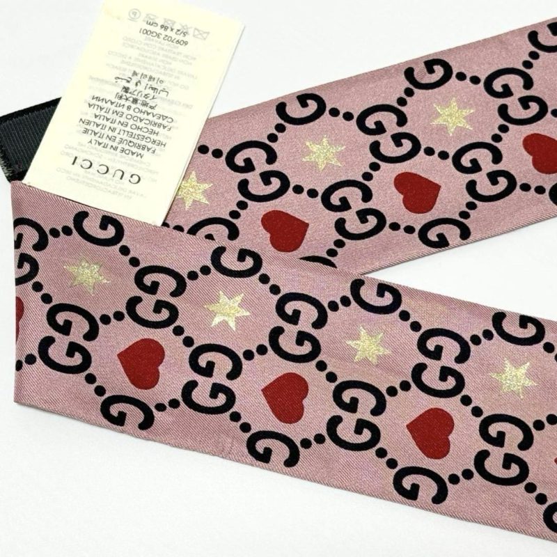 Gucci  Silk Scarf (Pre-Owned) - Barde - Image 5