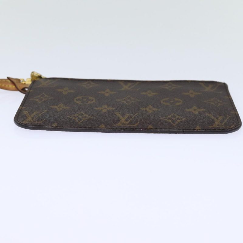 Louis Vuitton Pochette Neverfull  Canvas Clutch Bag - Barde - Image 3