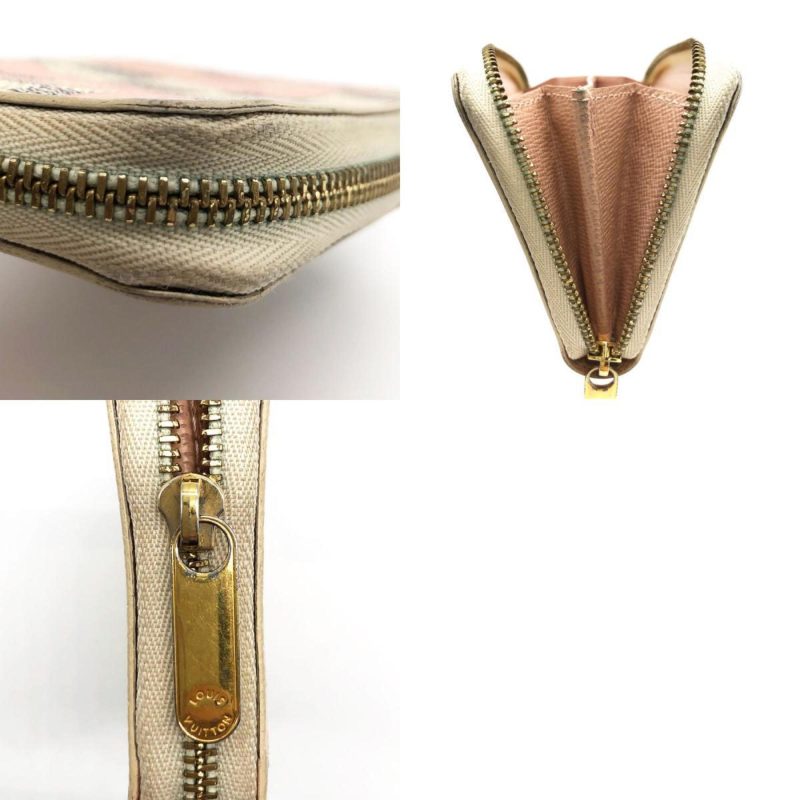 Louis Vuitton Porte Monnaie Zippy  Canvas Wallet - Barde - Image 5