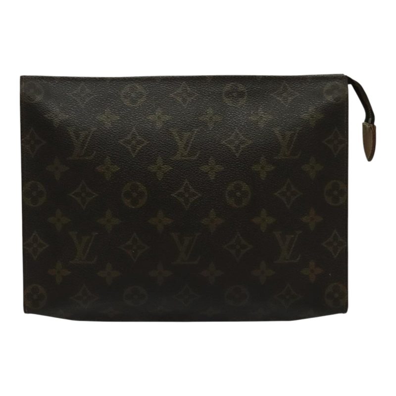 Louis Vuitton Poche Toilette  Canvas Clutch Bag - Barde
