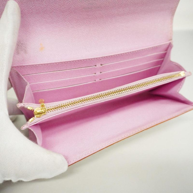 Louis Vuitton Portefeuille Sarah  Canvas Wallet - Barde - Image 5