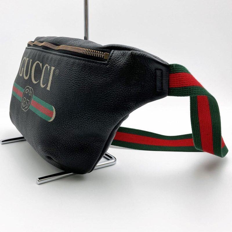 Gucci Shima Line  Leather Shoulder Bag () - Barde - Image 4