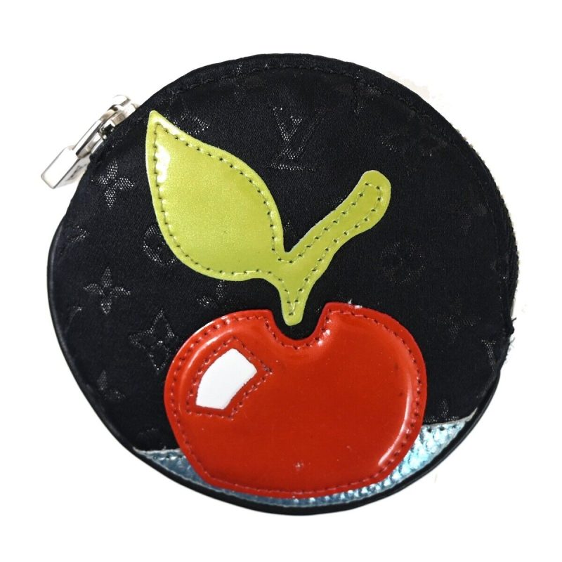 Louis Vuitton Porte Monnaie Rond  Canvas Wallet - Barde