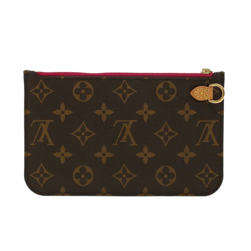 Louis Vuitton Pochette Neverfull  Canvas Clutch Bag - Barde - Image 2