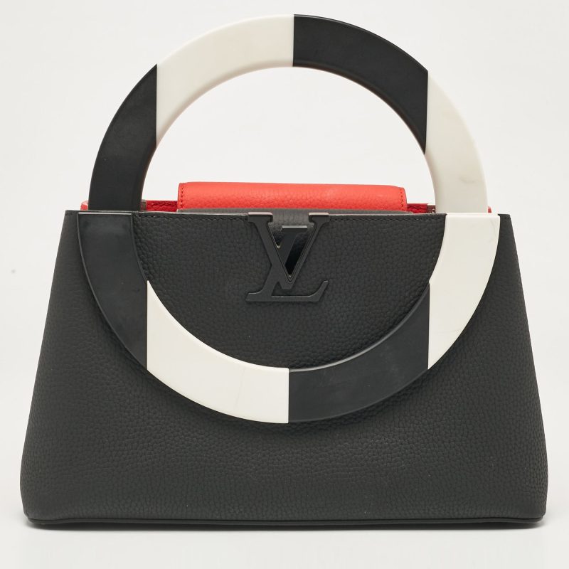 Louis Vuitton Red/black Taurillon Leather Artycapucines Mm Bag - Barde - Image 3