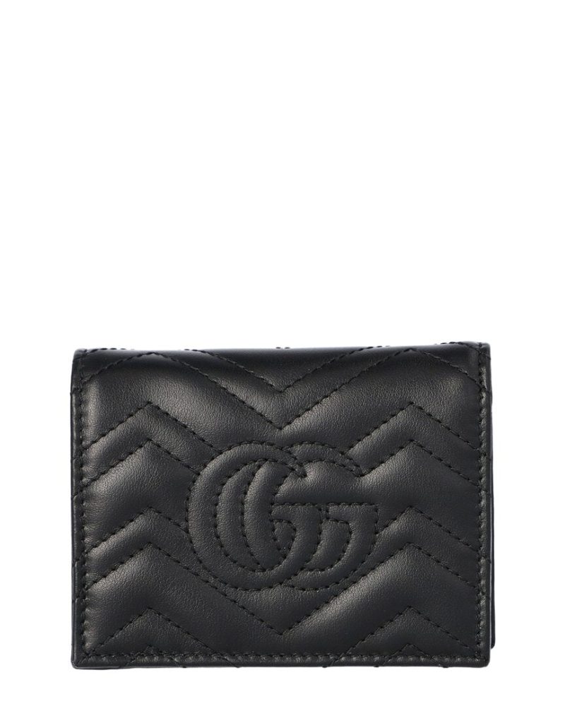 Gucci GG Marmont Leather Card Case - Barde - Image 2