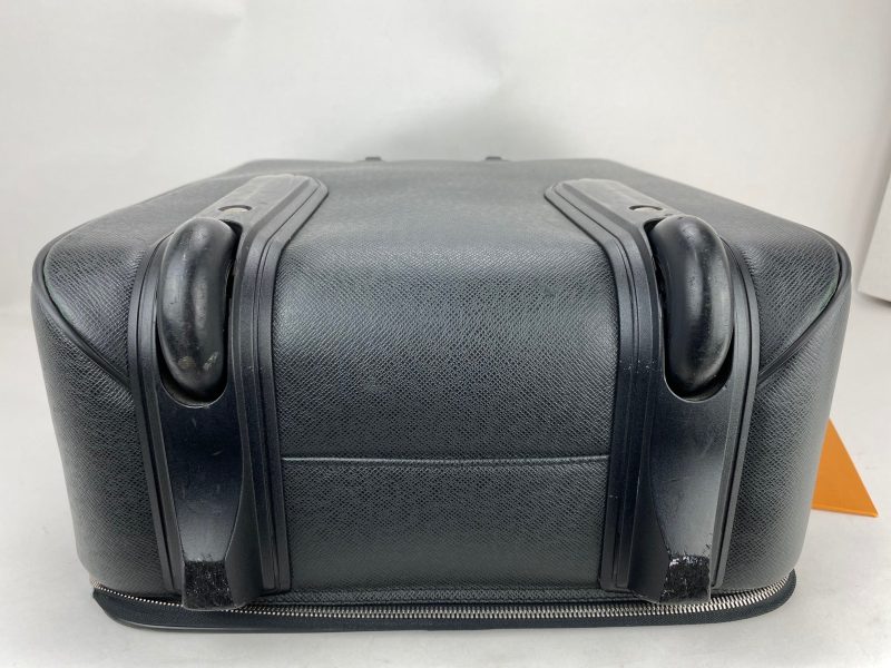 Louis Vuitton Pegase 60 Ardoise Taiga  Rolling suitcase carry on Luggage pre owned - Barde - Image 5