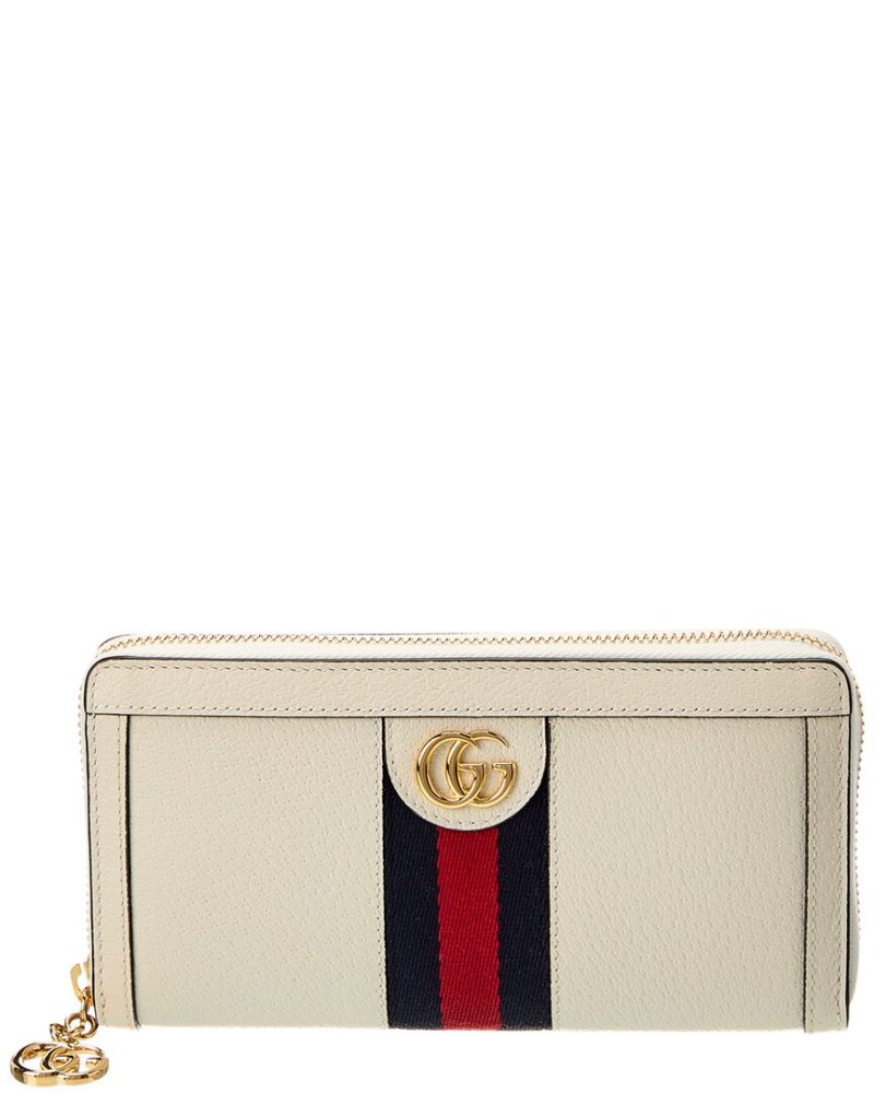 Gucci Ophidia GG Leather Zip Around Wallet - Barde