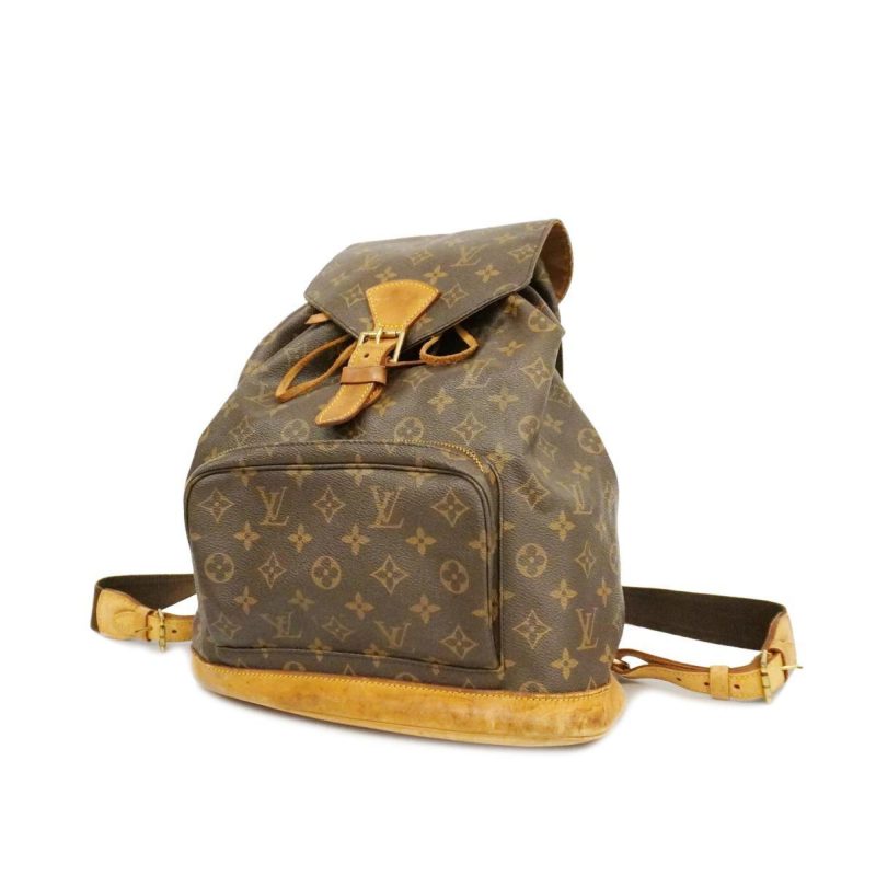 Louis Vuitton Montsouris  Canvas Backpack Bag - Barde